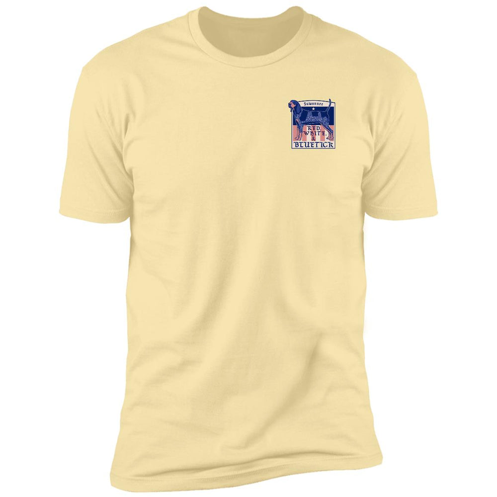 Red White & Bluetick™ :: Mens SS American Flag Tshirt :: Americana